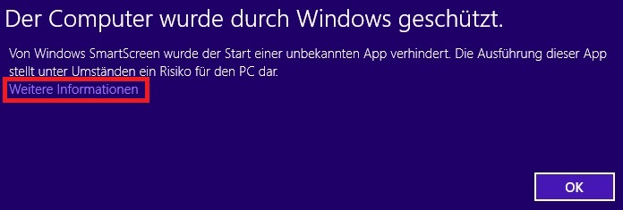 ©SEK24 Windows 8 Schutz
